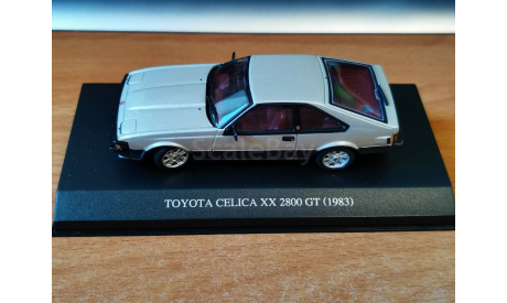 Toyota Celica XX 2800 GT 1983, Aoshima Dism, 1:43, металл, масштабная модель, scale43