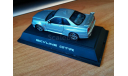 Nissan Skyline GT-R (R34) V-Spec, Ebbro, Silver, 1:43, металл, масштабная модель, scale43