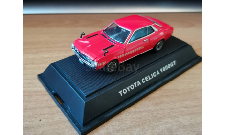 Toyota Celica 1600GT, Ebbro, 1:43, металл, масштабная модель, scale43