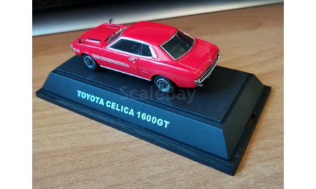 Toyota Celica 1600GT, Ebbro, 1:43, металл, масштабная модель, scale43