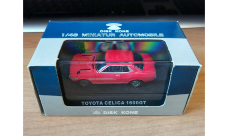 Toyota Celica 1600GT, Ebbro, 1:43, металл, масштабная модель, scale43