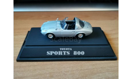 Toyota Sports 800, Ebbro, 1:43, металл, масштабная модель, scale43