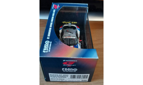 Toyota Supra Open Interface Super GT’05 No.36, Ebbro, 1:43, металл, масштабная модель, scale43