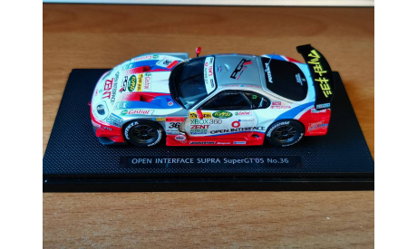 Toyota Supra Open Interface Super GT’05 No.36, Ebbro, 1:43, металл, масштабная модель, scale43
