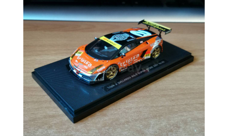 Lamborghini Gallardo RG-3 Super GT300’07 No.66, Ebbro, 1:43, металл, масштабная модель, Honda, scale43
