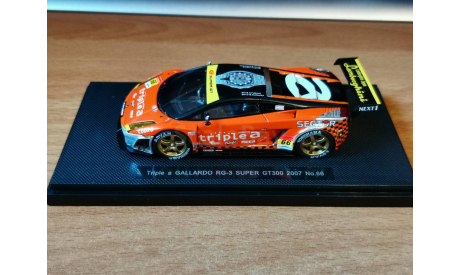 Lamborghini Gallardo RG-3 Super GT300’07 No.66, Ebbro, 1:43, металл, масштабная модель, Honda, scale43