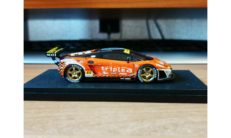 Lamborghini Gallardo RG-3 Super GT300’07 No.66, Ebbro, 1:43, металл, масштабная модель, Honda, scale43