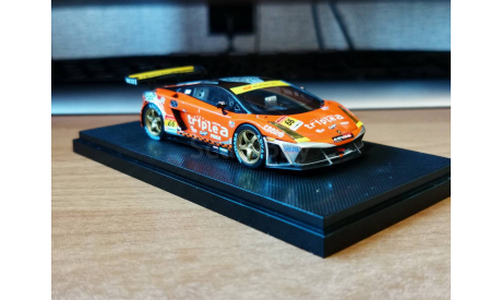 Lamborghini Gallardo RG-3 Super GT300’07 No.66, Ebbro, 1:43, металл, масштабная модель, Honda, scale43