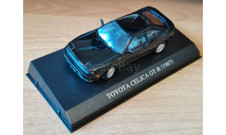 Toyota Celica GT-R 1987, Aoshima Dism, 1:43, металл, масштабная модель, scale43