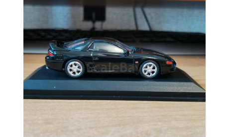 Mitsubishi GTO Twin Turbo (Z16A) 1993, Pyreness Black, Car-Nel, 1:43, металл 1off300, масштабная модель, Kyosho, scale43