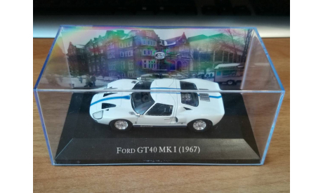 Ford GT40 MK1 (1967), American Cars, 1:43, металл, масштабная модель, Hachette, scale43