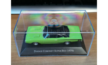 Dodge Coronet Super Bee (1970), American Cars, 1:43, металл, масштабная модель, Hachette, scale43