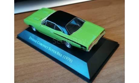 Dodge Coronet Super Bee (1970), American Cars, 1:43, металл, масштабная модель, Hachette, scale43
