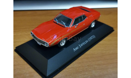 AMC Javelin (1972), American Cars, 1:43, металл, масштабная модель, Hachette, Pontiac, scale43