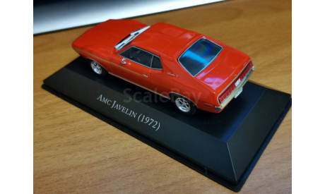 AMC Javelin (1972), American Cars, 1:43, металл, масштабная модель, Hachette, Pontiac, scale43