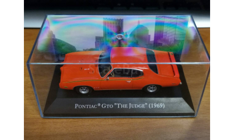 Pontiac GTO The Judge (1969), American Cars, 1:43, металл, масштабная модель, Hachette, scale43