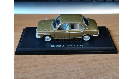 Subaru 1000 1966, Norev, 1:43, металл, масштабная модель, scale43, Hachette