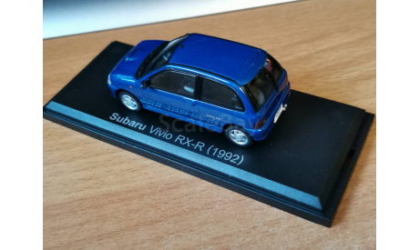 Subaru Vivio RX-R 1992, Norev, 1:43, металл, масштабная модель, scale43