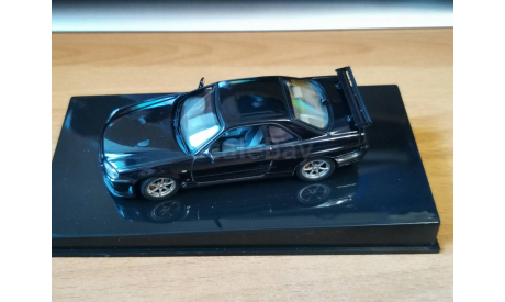 Nissan Skyline GT-R R34 V-Spec II, AutoArt, 1:43, металл, масштабная модель, scale43