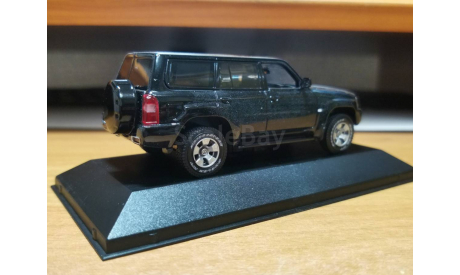 Nissan Safari (Patrol), Black, J-Collection, 1:43, масштабная модель, scale43
