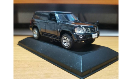 Nissan Safari (Patrol), Black, J-Collection, 1:43, масштабная модель, scale43
