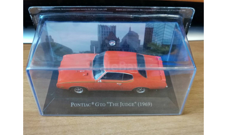 Pontiac GTO The Judge (1969), American Cars, 1:43, металл, масштабная модель, scale43, Hachette
