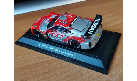 Nissan Fairlady Z JGTC 2004 Motul Pitwork, Ebbro, 1:43, масштабная модель, scale43