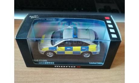 Lexus RX 400h 2006, Silver Metallic, Mono-X, 1:43, металл, масштабная модель, J-Collection, scale43