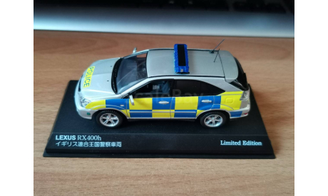 Lexus RX 400h 2006, Silver Metallic, Mono-X, 1:43, металл, масштабная модель, J-Collection, scale43