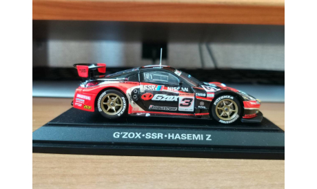 Nissan Fairlady Z G’zox SSR Hasemi, Ebbro, 1:43, масштабная модель, scale43
