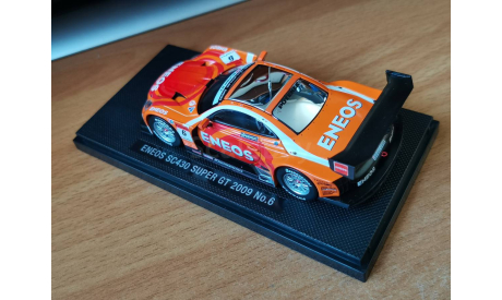Lexus SC430 (Soarer) Super GT 2009 №6, Ebbro, 1:43, металл, масштабная модель, Toyota, scale43