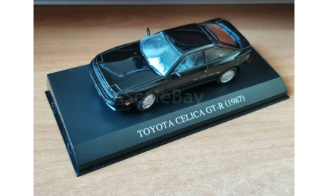 Toyota Celica GT-R 1987, Aoshima Dism, 1:43, металл, масштабная модель, scale43