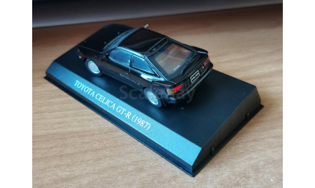 Toyota Celica GT-R 1987, Aoshima Dism, 1:43, металл, масштабная модель, scale43