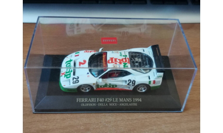 Ferrari F40 #29 Le Mans 1994, IXO, 1:43, металл, масштабная модель, Norev, scale43