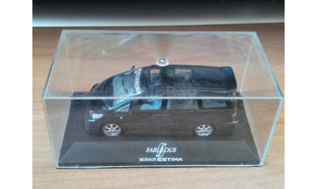 Toyota Estima VIP, Aoshima, 1:43, металл, масштабная модель, scale43