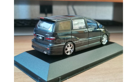 Toyota Estima VIP, Aoshima, 1:43, металл, масштабная модель, scale43