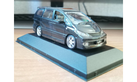Toyota Estima VIP, Aoshima, 1:43, металл, масштабная модель, scale43