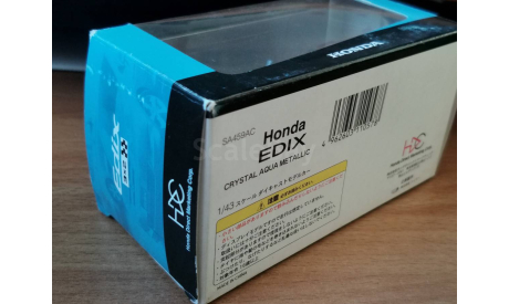 Honda Edix 3+2 4x4, Дилерская, металл, 1:43, масштабная модель, hdc, scale43