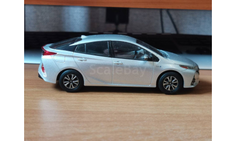 Toyota Prius PHV, 1:30, металл, дилерский цветовой пробник, цвет 1F7, масштабная модель, scale30, dealer