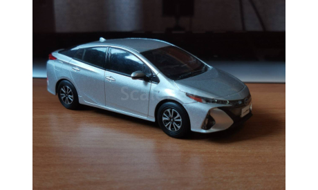 Toyota Prius PHV, 1:30, металл, дилерский цветовой пробник, цвет 1F7, масштабная модель, scale30, dealer