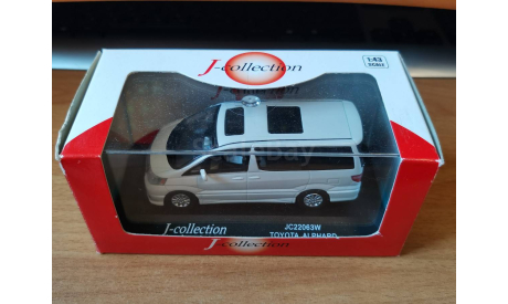 Toyota Alphard G, J-collection, White Perl, 1:43, металл, Редкий, масштабная модель, scale43