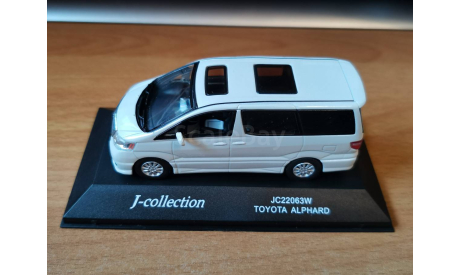 Toyota Alphard G, J-collection, White Perl, 1:43, металл, Редкий, масштабная модель, scale43