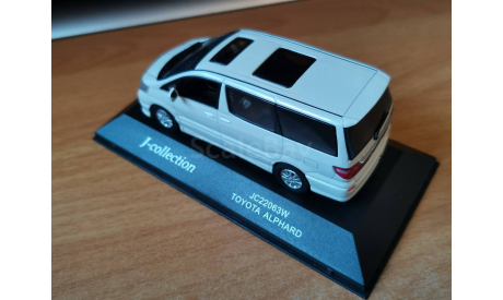 Toyota Alphard G, J-collection, White Perl, 1:43, металл, Редкий, масштабная модель, scale43