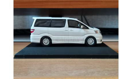 Toyota Alphard G, J-collection, White Perl, 1:43, металл, Редкий, масштабная модель, scale43
