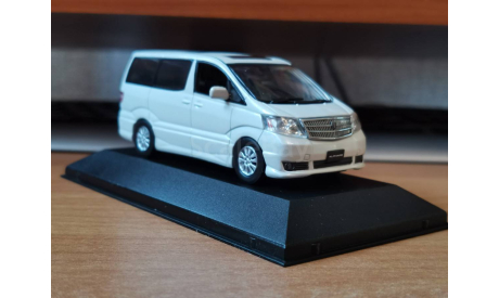 Toyota Alphard G, J-collection, White Perl, 1:43, металл, Редкий, масштабная модель, scale43