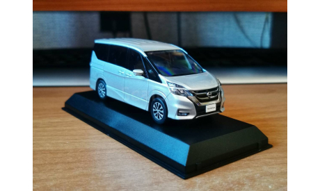 Nissan Serena 2016 (C27), Kyosho, 1:43, металл, масштабная модель, J-Collection, scale43