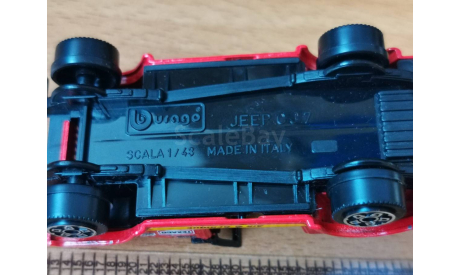 Renegade Jeep, Bburago, cod. 4122, 1:43, Италия 1994 год, масштабная модель, scale43