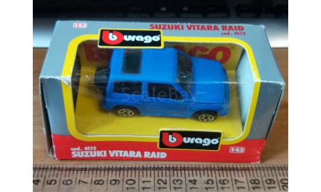 Suzuki Vitara, Bburago, cod. 4112, 1:43, Италия 1994 год, масштабная модель, scale43