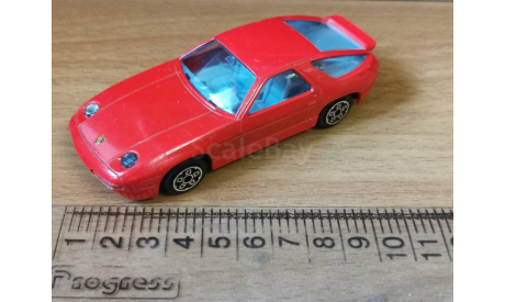 Porsche 928 S4, Bburago, 1:43, Италия 1994 год, масштабная модель, scale43