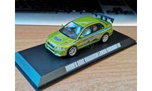 Mitsubishi Lancer Evolution VII, 2002, 1:43, металл Fast&Furious, масштабная модель, IXO Road (серии MOC, CLC), scale43